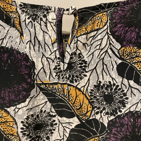 Anthropologie print blouse-size S - Picture 4 of 10